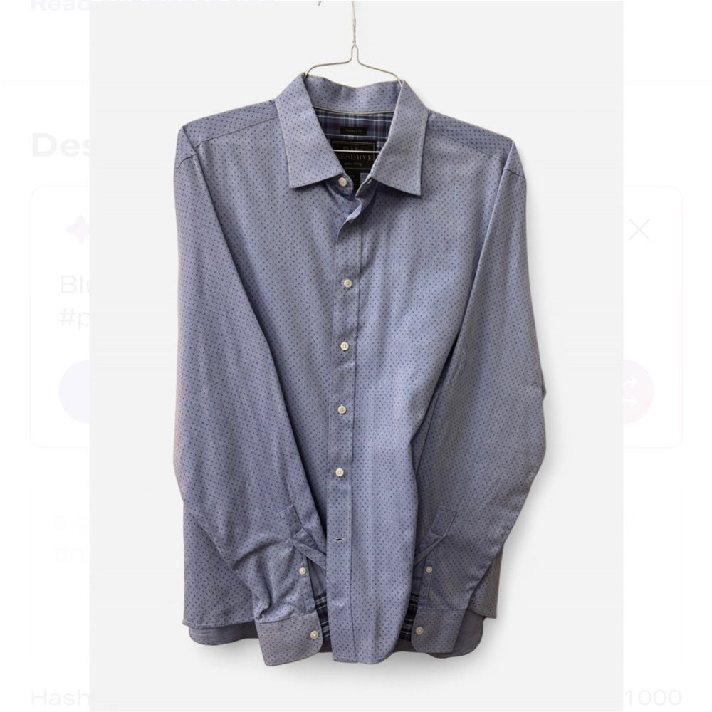 Jos. A. Bank Men’s XL 3 piece long sleeve preppy patterned button down bundle - Picture 9 of 11